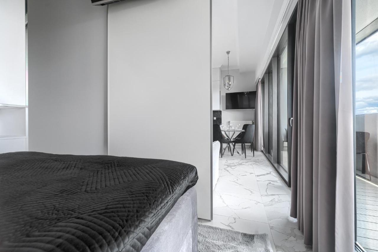 Apartament W Hanza Tower Szczecin Exterior foto